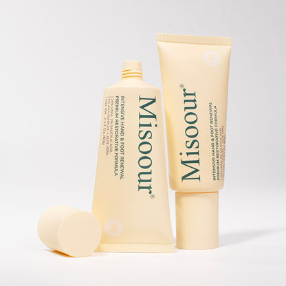 Misoour Intensive Hand & Foot Renewal Cream, Contains Urea, Salicylic Acid, AHA, Aloe Vera, Remove Dead Skin and Moisturize Dry Rough Skin, For All Skin Types