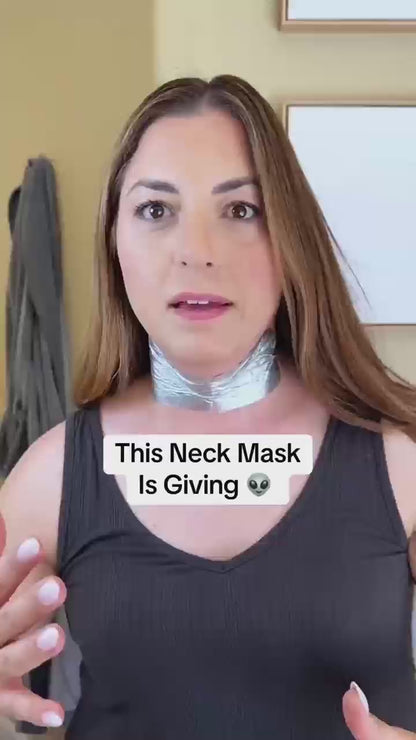 Misoour Neck Mask Set:Collagen Peptide Anti-Wrinkle Neck Mask + Astaxanthin Firming & Smoothing Serum|Reduce neck wrinkles, Moisturize and brighten,Firm and lift